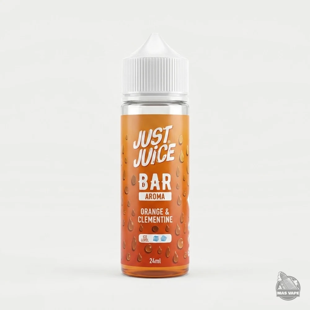 Imagen de una botella de Just Juice Bar Aroma de naranja y clementina
